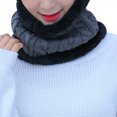 thumbnail image 3 of 2-piece Unisex Warm Knitted Hat Scarf Multifunction Wool Beanie Winter Windproof Outdoor Cycling, 3 of 10