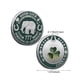 thumbnail image 3 of CaiYueKe Four Leaf Clover Commemorative Coin Lucky Token Souvenir Gift for Good Luck Wealth Success Health Peace Fortune Keepsake Pocket Charm Metal Collectible, 3 of 7