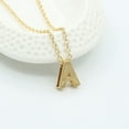 thumbnail image 4 of 26 Alphabet Letters Pendant Necklace Women Simple Simple Necklace Clavicle Chain Clavicle Chain Necklace, 4 of 8