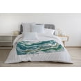 thumbnail image 3 of Simply Daisy Remolina Fleece Throw Blanket, Green, Oversized Throw, 3 of 4