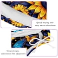 thumbnail image 3 of Starry Sky Sunflower Butterfly Detachable Sponge Adjustable Strap Bikini Set Two-Pack Swimsuits for Women, 3 of 6