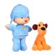thumbnail image 4 of GDCB 4 piezas / 4 piezas Pocoyo und Freunde Plüschpuppe Pocoyo Pato Loula Elly Schläfriges Vogelmädchen Kuscheltiere Colección de personajes de dibujos animados Juguete Zhivalor LL-0576, 4 of 6