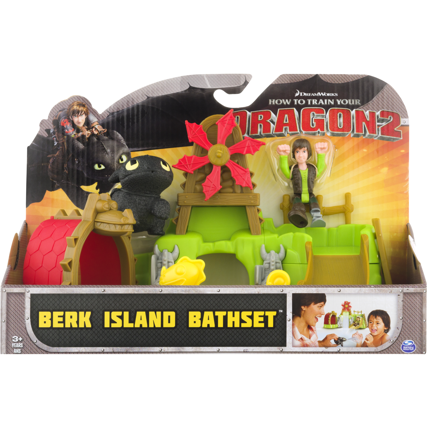 DreamWorks How to Train Your Dragon 2 Berk island Bath Set, 1.0 CT - image 4 of 5