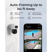 eufy 4K NVR Security Camera System S4 Max 4 Bullet-PTZ Cams, PoE Wired, 24/7 Recording, Triple Lens Bullet-PTZ Cam, 360° PTZ, Up to 16CH, Cross-Cam Tracking, 8× Auto Zoom, Smart Video Search, 2TB HDD