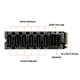 thumbnail image 5 of M2 M-EKY PCIE3.0 a SATA6G Tarjeta de expansión PCIE Riser para soporte de disco duro SATA, 5 of 6