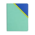 thumbnail image 1 of Think Ink Vegan Leather Journal – Mint Color Block, 6" x 8", 160 Lined Pages, 1 of 4