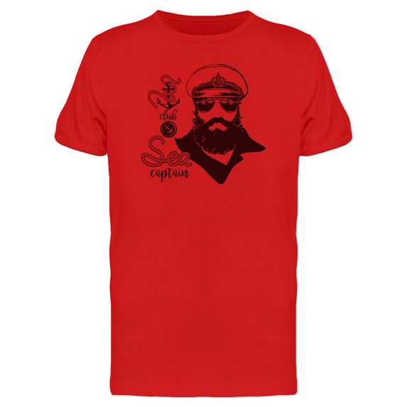 Portrait Of Captain. Tee Men's -Image by Shutterstock