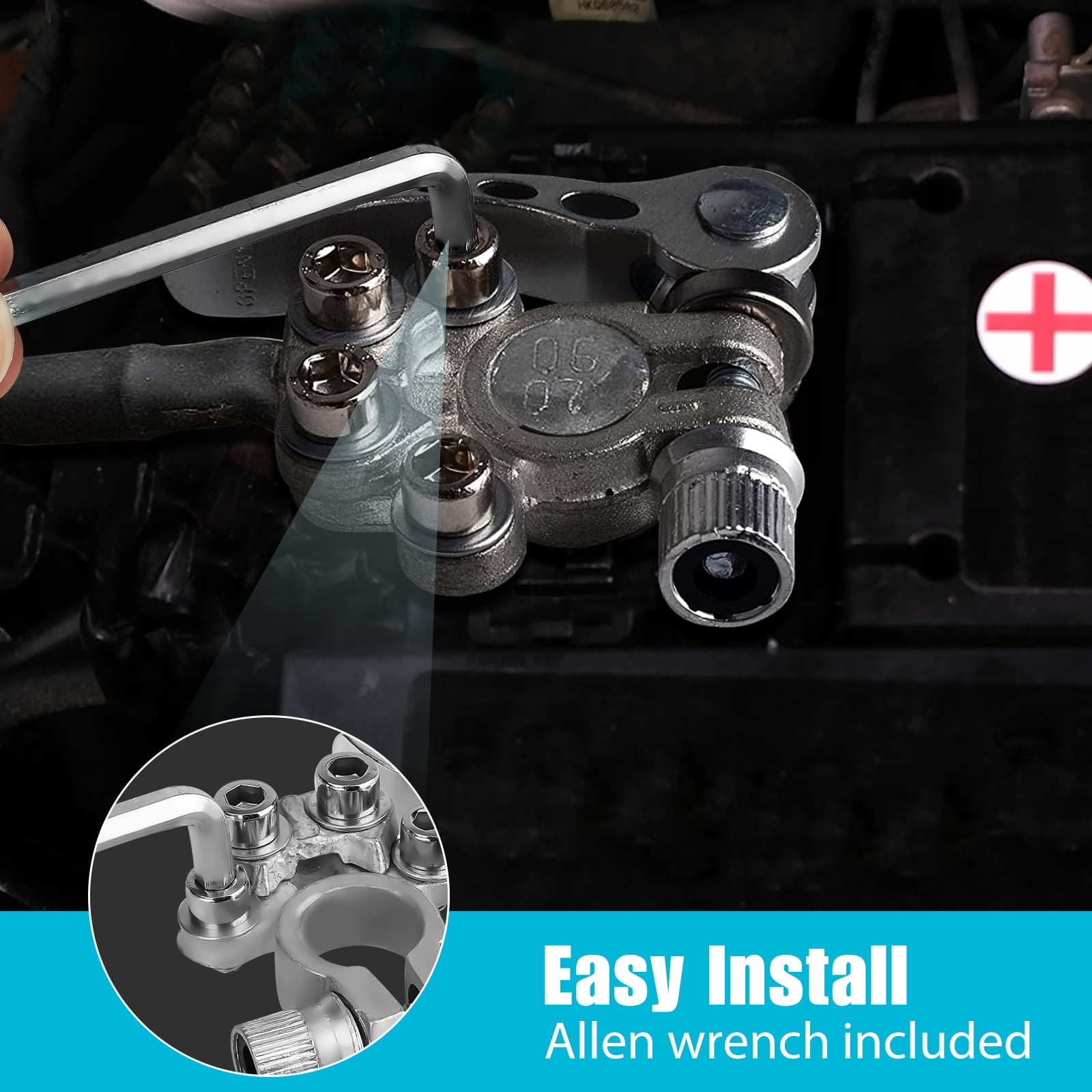 Buy Battery Terminal Connectors Kit, Lingsida 13pcs Quick Release