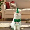thumbnail image 3 of Pet Collar Birthday Party Hat Bib Scarf For Cats And Dogs Pet Accessories Design And Durable Polyester Craft, 3 of 5