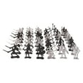 thumbnail image 2 of 2-3 del paquete 48 Unids / set Mini Estatua de Juguetes Playset para Niños Cumpleaños 2 piezas perfke Juguetes de soldado, 2 of 9