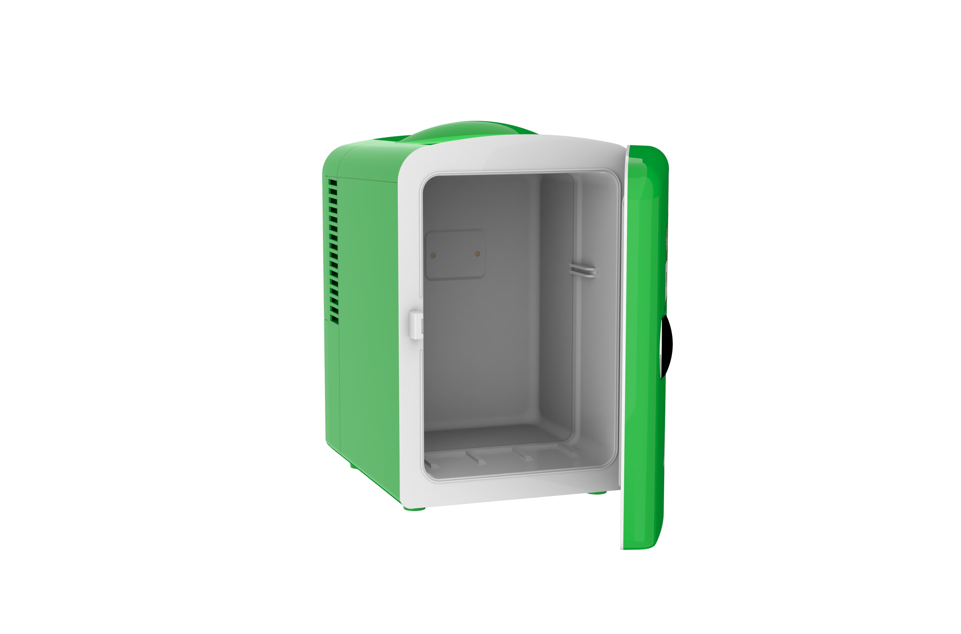 Mountain Dew Retro Mini Fridge 6 Can – Portable Beverage Cooler, Small Drink Fridge for Soda, Skincare, Bedroom, Office