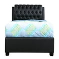 thumbnail image 4 of Glory Furniture Marilla Faux Leather Upholstered Twin Bed in Black, 4 of 8