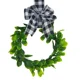 thumbnail image 3 of Decoraciones navideñas Cinta de arpillera Corona de ratán Corona navideña Bricolaje Armario de cocina Puerta de boj Corona colgante, 3 of 5