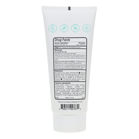 Replenix Gly/Sal 5-2 Facial Cleanser, Face Wash for Acne Prone Skin, 6.7 Oz
