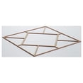 thumbnail image 4 of Ekena Millwork 23 3/8"W x 23 3/8"H x 1/4"T Large Hudson Decorative Fretwork Wood Wall Panels, Hickory, 4 of 18