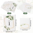 thumbnail image 2 of 2ooya Floral Table Cards for Wedding Party, Simple Seating Cards,75 Pack, 2 of 6