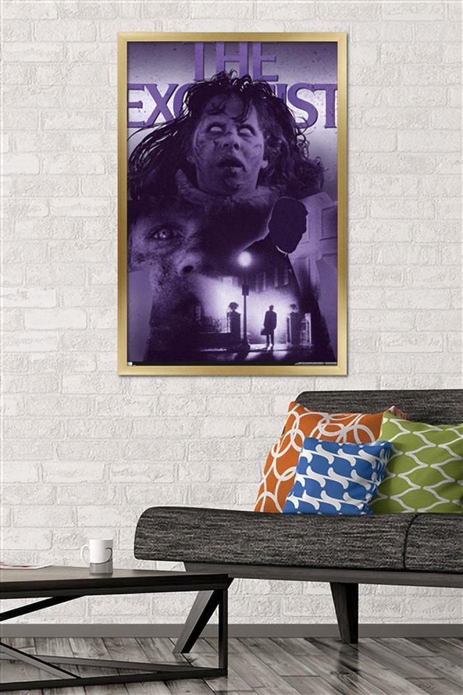 The Exorcist - Collage Wall Poster, 22.375" x 34", Framed