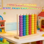 Color Matching Stacking Puzzle Game, Fast Pattern Challenge Ring Stack Game for 2 Players, Competitive Family Tabletop Brain Teaser