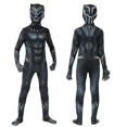 thumbnail image 3 of Disfraz de Pantera Negra para adultos y niños, disfraz de superhéroe de anime, disfraz de Wakanda Forever, máscara, monos de Halloween, disfraz nuevo, 3 of 6