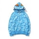 thumbnail image 1 of Nueva tendencia tiburón sudadera con capucha estampado de camuflaje algodón casual suelta cremallera chaqueta con capucha para hombres mujeres Xinda, 1 of 2