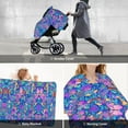 thumbnail image 6 of Car Seat Cover Baby, Colorful Mushrooms Baby Car Seat Cover for Baby Boys Girls Newborn , Infant Car Seat Canopy Cover Nursing Breastfeeding Cover Warm Blanket, 6 of 7