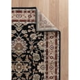 thumbnail image 2 of MDA Home Hollywood Black/Red Traditional Polypropylene Area Rug - 3'9" x 5'9", 2 of 5