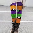 thumbnail image 2 of Ladies Spring and Autumn Plus Size Leggings Casual Print Leggings Boot Cloth Boxers for Women Pants Soft Womens Leggings Bonds Ladies Lace Up Leggings Plus Size, 2 of 4