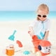 thumbnail image 5 of Children's Summer Seaside Water Play Sand Bath Shower Beach Bucket 6 Piece Set Of Cute Happy Play House Water Outdoor Toys, 5 of 6