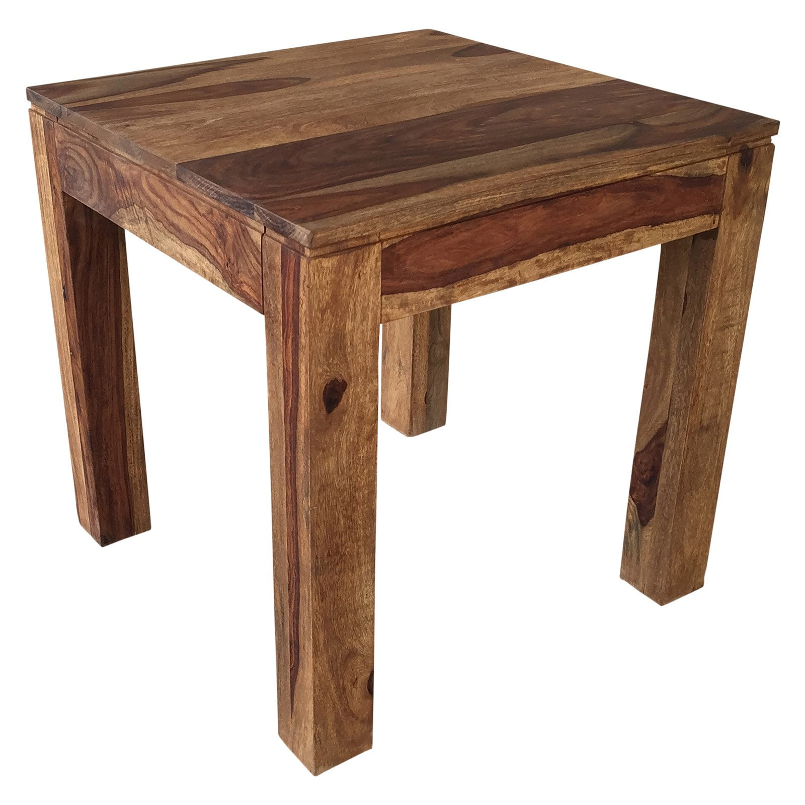!nspire Rustic Solid Wood Accent Table