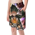 thumbnail image 3 of My Hero Academia Swim Trunk, Beach Board Shorts For Boys Girls, Quick Dry Swimsuit With Mesh Linning, Swimming Trunks For Kids Teens, 3 of 9