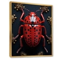 thumbnail image 2 of Designart "Insects Bugs Microcosmic euphony I" Animals Floater Framed Canvas Print, 2 of 7
