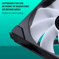 thumbnail image 3 of Ventilador de aspas invertidas Phanteks M25-120 Gen2 de 120 mm ARGB, 3 of 6