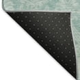 thumbnail image 5 of Addison Rugs Mayfield Premium Machine Washable Transitional Damask Aqua Runner Rug, 2'3" x 7'6", 5 of 6