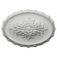 thumbnail image 3 of 16 7/8"W x 11 3/4"H x 1 1/2"P Oxford Ceiling Medallion, Hand-Painted Cherry, 3 of 8