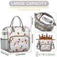 thumbnail image 5 of Pioneer Flower Floral Print Pattern Womens Lunch Box for Work,Insulated Large Lunch Bag for Tween and Teen,Loncheras Para Mujer,Leakproof Adult Lunch Bag for Work,Beach,Travel,Picnic,Camping, 5 of 7