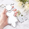 thumbnail image 3 of 1 Set ABS Boy & Girl Bathroom Sign Stickers Public Toilet Sign for Wall Door Accessories Sign Silver Boy: 178x71.5x4.5mm Girl: 180x95x4.5mm, 3 of 5