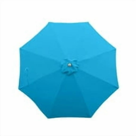Covered Living 9ft Umbrella Replacement Canopy 8 Ribs in Teal (Canopy Only)