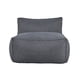 thumbnail image 2 of Sillon Puff con Taburete Ferrara Gris Kessa Muebles, 2 of 5