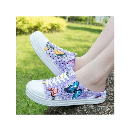 

UKAP Women Sandal Slippers Sliders Mules Slip On Shoe Round Toe Clogs Shoe Summer
