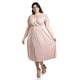 thumbnail image 1 of Vestido plisado Roman Fashion Rosa 38, 1 of 6
