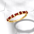 thumbnail image 4 of Ross-Simons 0.80 ct. t.w. Baguette and Round Garnet Ring in 14kt Yellow Gold, Women's, Adult, 4 of 5