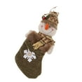 thumbnail image 1 of Linda Navidad Calcetín Puerta Ventana Chimenea Árbol Colgante Gota Monigote de Nieve Sunnimix, 1 of 8
