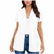 thumbnail image 1 of Camiseta de Manga Corta para Mujeres de Cuello Redondo Casual Suelto de la Moda de Poliéster Primavera Y Verano, 1 of 6