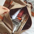 thumbnail image 3 of Asge Bolsa Plegable de Lona de Viaje, Bolsa de Deporte, Gran Capacidad Bolsa Impermeable Fitness Sport Bolso con Compartimiento para Zapatos para Mujeres y Hombres Asge Fácil de limpiar y suficientemente resistente, 3 of 6