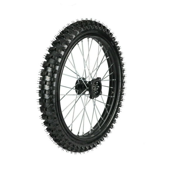19" Inch 70/100-19 Front Wheel Tire Rim 15mm for Dirt Pit Bike Trail Motocross