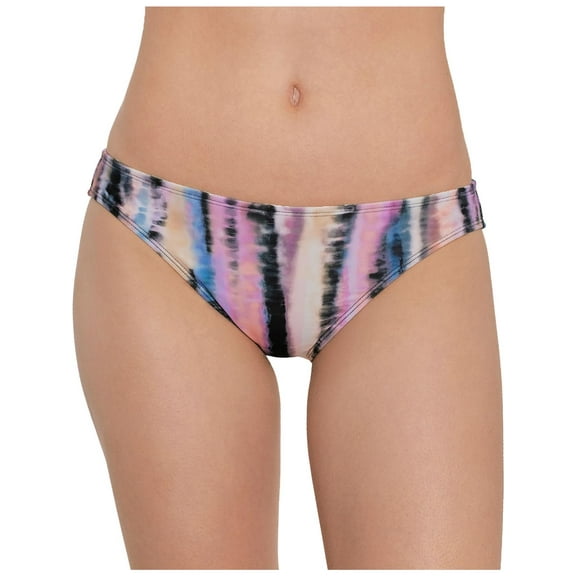 Salt Cove Womens Juniors Tie-Dye Hipster Swim Bottom Separates