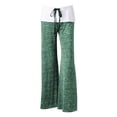 thumbnail image 4 of Señora Mujer Palazzo Pierna Ancha Cintura Alta Pantalones Sueltos Casuales Yoga Leggings SG Hugo  Pantalones anchos de la pierna de la yoga, 4 of 10