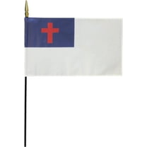 Christian - 8"X12" Stick Flag