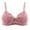 Pink, variant on Bras for Womens,loopsun Woman's Color Comfortable Hollow Out Perspective Bra Underwear No Rims