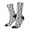 2 Black-2, variant on Cute Panda Face Crew Socks for Men & Women, Breathable Casual Athletic Ankle Socks